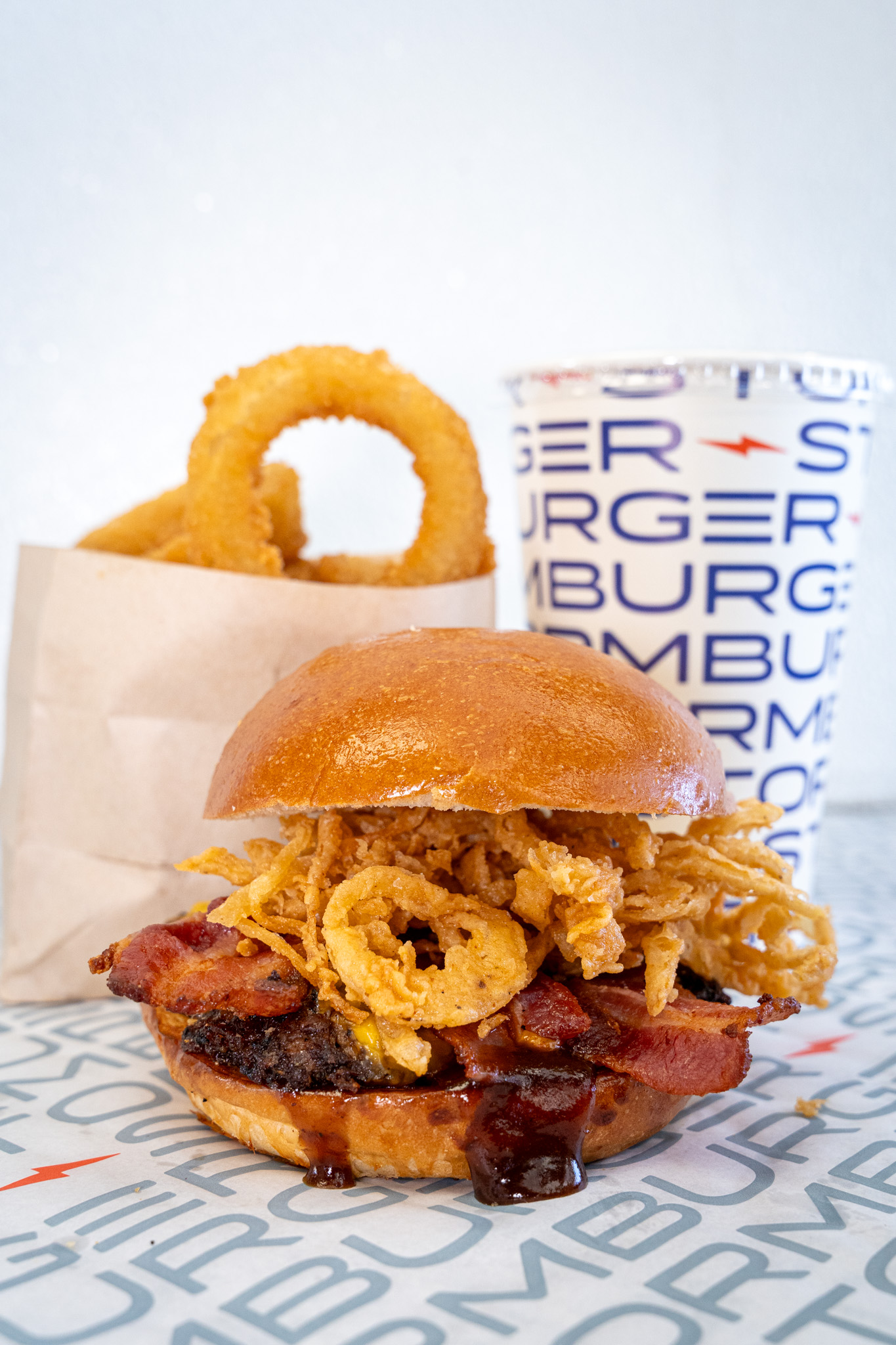 Bacon BBQ Burger Combo photo