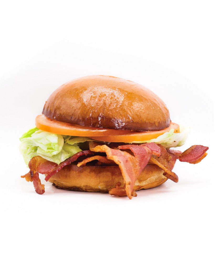 BLT sandwich with bacon, lettuce, and tomato at StormBurger Long Beach, Long Beach, CA 90805